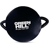 Green Hill Curved Boxing Punch Shield with Dual Handles | High-density impact shield with dual handles for coaching drills, strike training and sparring sessions.