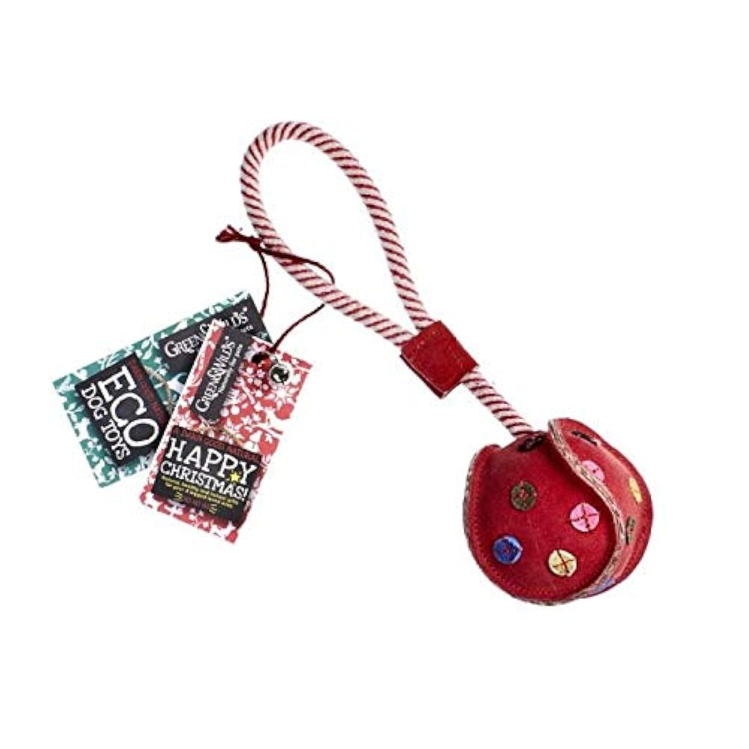 Green & Wilds Monsieur Bauble - Christmas Eco Dog Toy