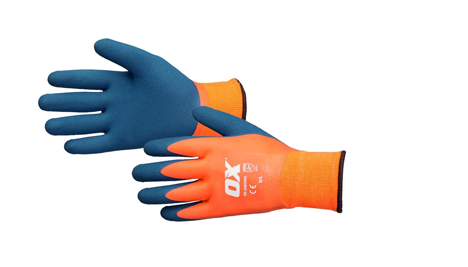 OX Thermal Latex Work Golves Waterproof Safety Gloves Freezer