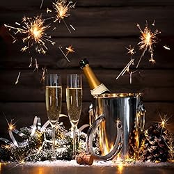 Leyiyi 7x7ft Photography Backdrop Happy New Year