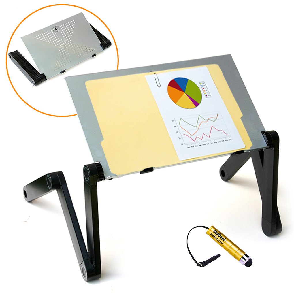 QuickLIFT Podium Portable Lectern Desktop Stand for Office/Conference