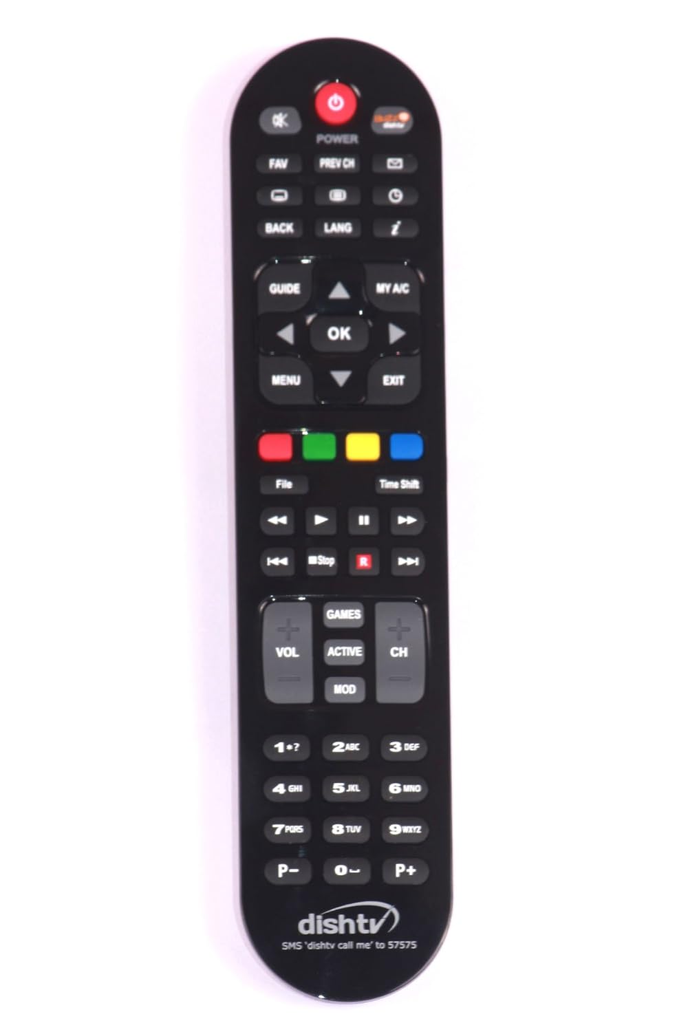 Buy Dish TV PLus Recording Remote Controller(Black) Online at Low