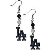 MLB Women's Fan Bead Dangle Earrings