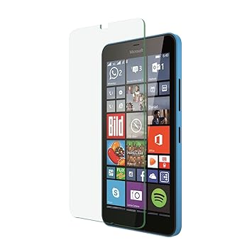 2 x FONFON Panzerglas kompatibel mit Microsoft Lumia 640 XL Premium Echt Verbundglas Glas Panzerfolie Schutzfolie
