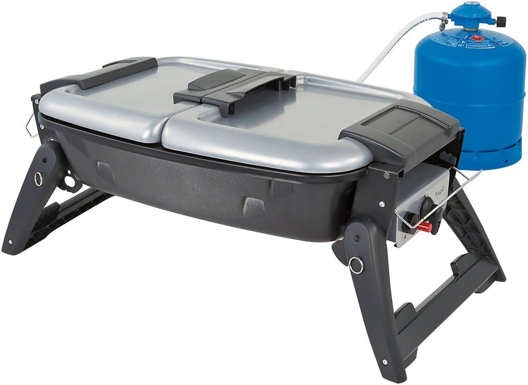 Campingaz Fargo™ Bbq Grill Silver Uk (With Hose & Clips) Portable Gas