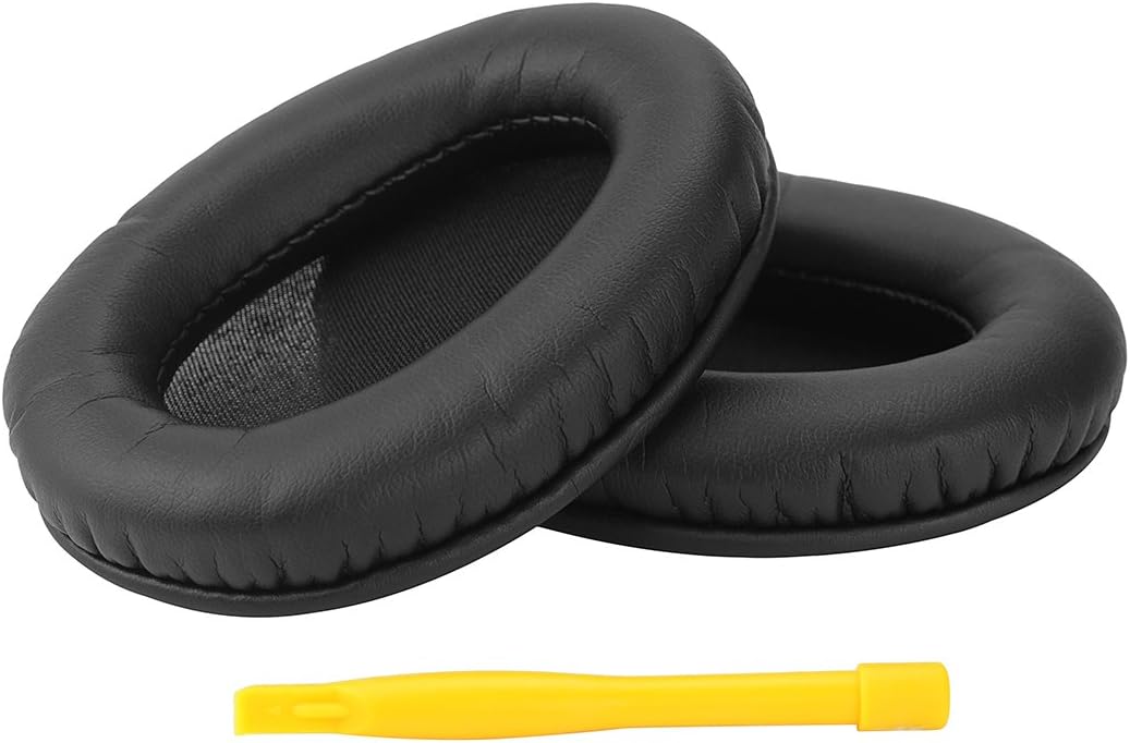 Geekria Replacement Ear Pads for Sennheiser HD465, HD485 Headphones Ear Cushions, Repair Part (Black) - Image 4
