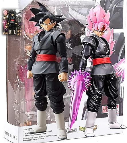 Inch Black Goku Action Figure Super Dragon Ball Anime Series Multi-Joint  Mobility Action Figures Two-Tone Hairstyle Dragon Ball Z Toys Gifts for