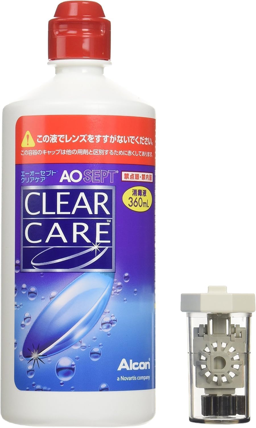 日本アルコン(旧チバビジョン) AOセプトクリアケア 360ml×2本商品画像