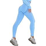 LASLULU Women Butt Lifting Anti Cellulite Scrunch Leggings Workout Sport Tights