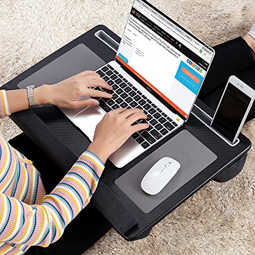 Extra Large Lap Laptop Desk Home Office Portable LapDesk with Mouse