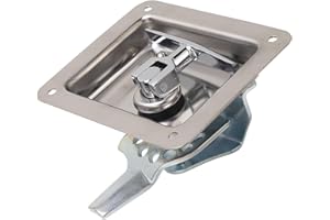 T Handle Latch,Stainless Steel High Toughness Truck Trailer RV Door Tool Box Latch Truck Tool Box Latch Replacement RV Furnit