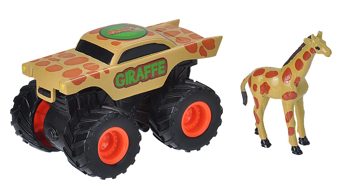 Wild Republic Giraffe & Truck, Kids Gifts, Imaginative Play Toy, Sandbox Toys, 2Piece