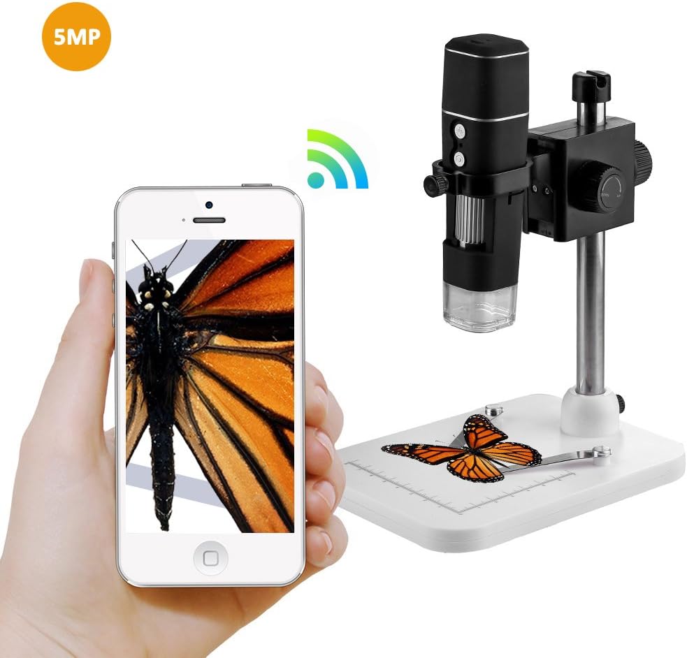 USB Microscope Camera 5MP 500X Magnifier Photo Video Amazon.co.uk