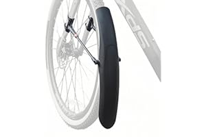 NELboNs Bike Fender for Mountain Bike Adjustable Widened Design Aluminum Alloy Telescopic Bicycle Mudguard Universal Front/Rear Mud Guard for 26"/27.5"/29" MTB Gravel City Bicycle