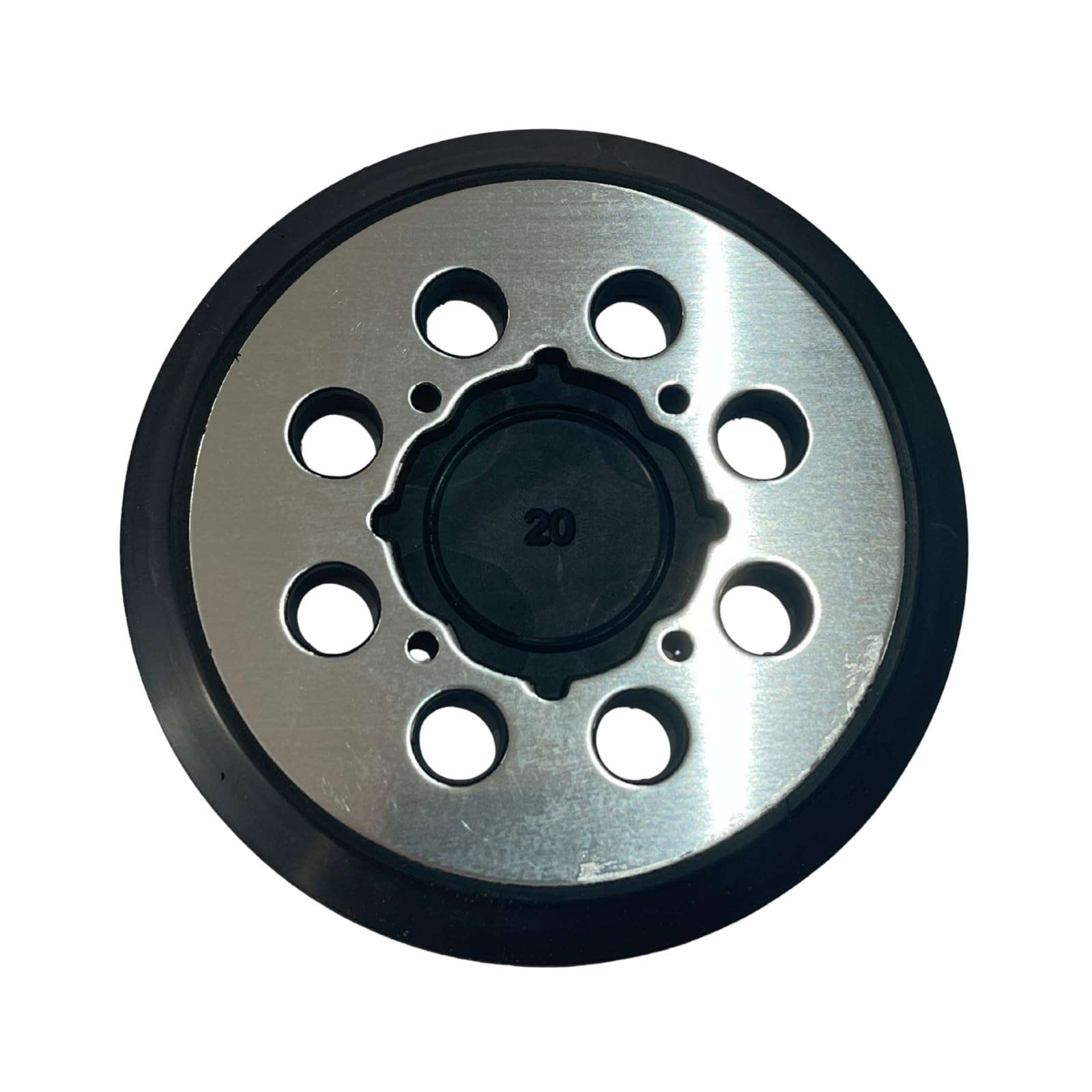 Medium Backing Pad for DeWalt 5" DCW210N DWE6423 - OEM Part No N329079 // Metal Plated Pad