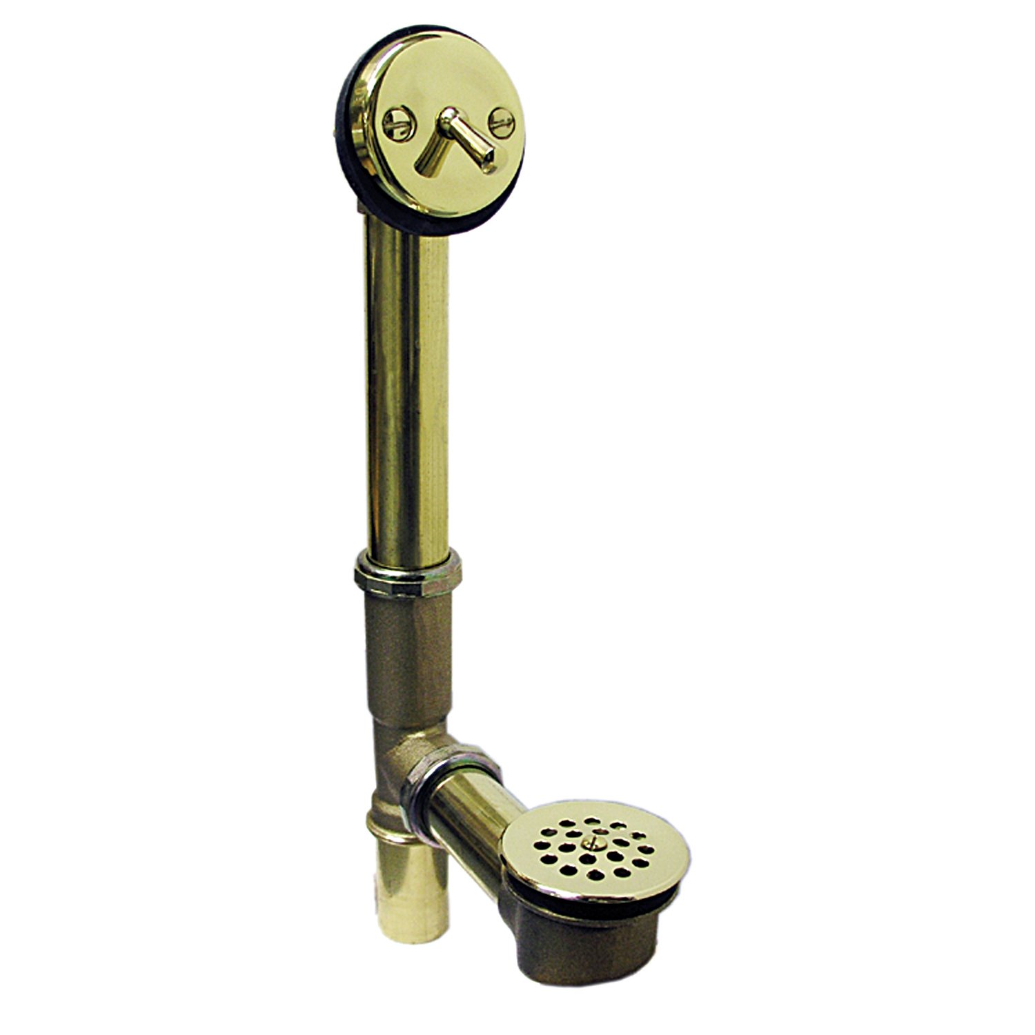 Watts 94PVD Trip Lever Bath Drain, Polished Brass Trim 42805393970 eBay