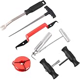 DAYUAN 7Pcs Classic Vintage Car Molded Windshield Remover Tool Set | Windscreen Removal Tool Kit, Heavy Duty, Includes Cutting Wire &amp; Handles, Fits Most Vehicles, Storage Case