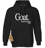 Expression Tees Goat Muhammad Ali Quote Unisex Adult Hoodie