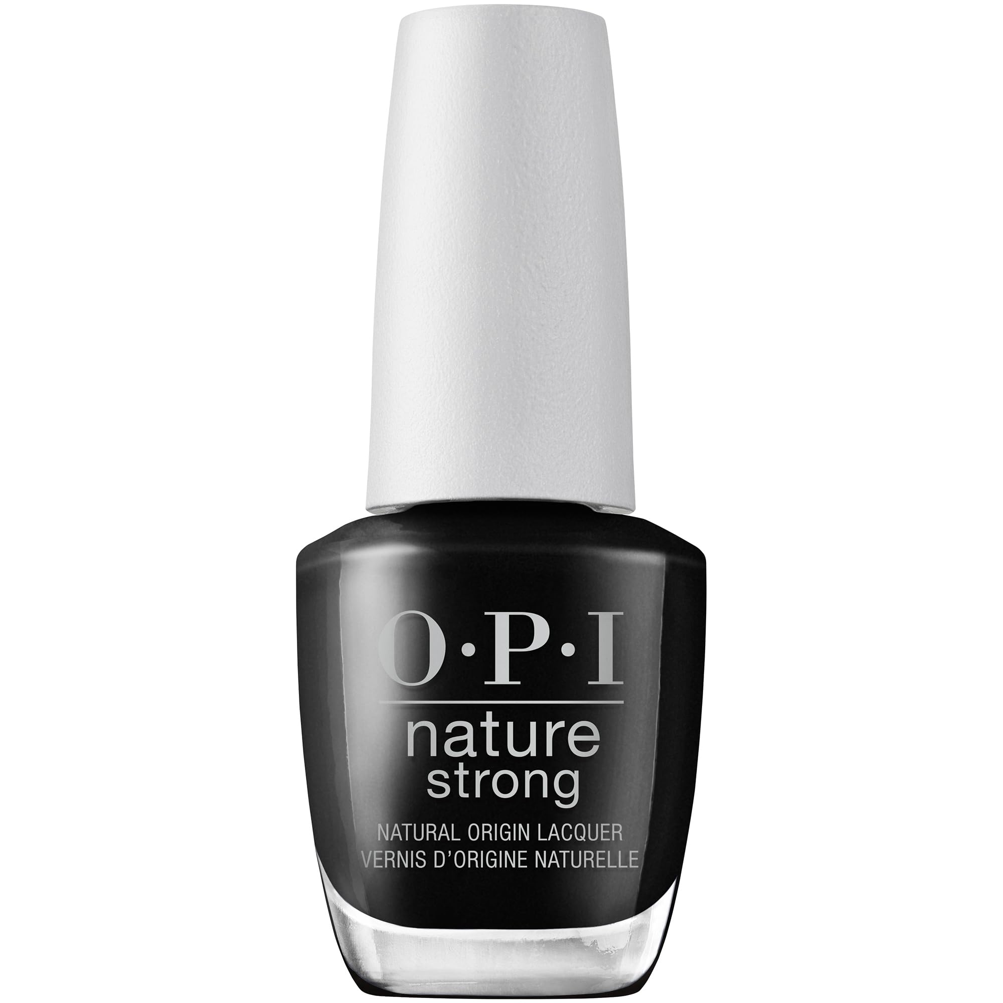 OPI Nature Strong Nail Polish Quick Dry Vegan Nail Varnish with Long-Lasting Results, Made with Natural Ingredients, Onyx Skies 15ml