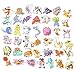 Pokemon Stickers Pikachu Laptop Stickers Pack Decals Cool Cartoon Stickers for Skateboard Guitar Car Bike Motorcycle Bicycle Bumper