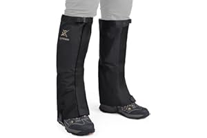 Extremus Buckwell Leg Gaiters, Waterproof Boot Gaiters for Hiking, Hunting and Walking, Breathable Mountain Climbing Gaiters for Men & Women