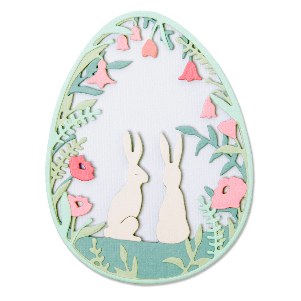 Sizzix Thinlits Die Set 12 Pack 664358 Layered Spring by Sophie Guilar, Mulitcolour, One Size