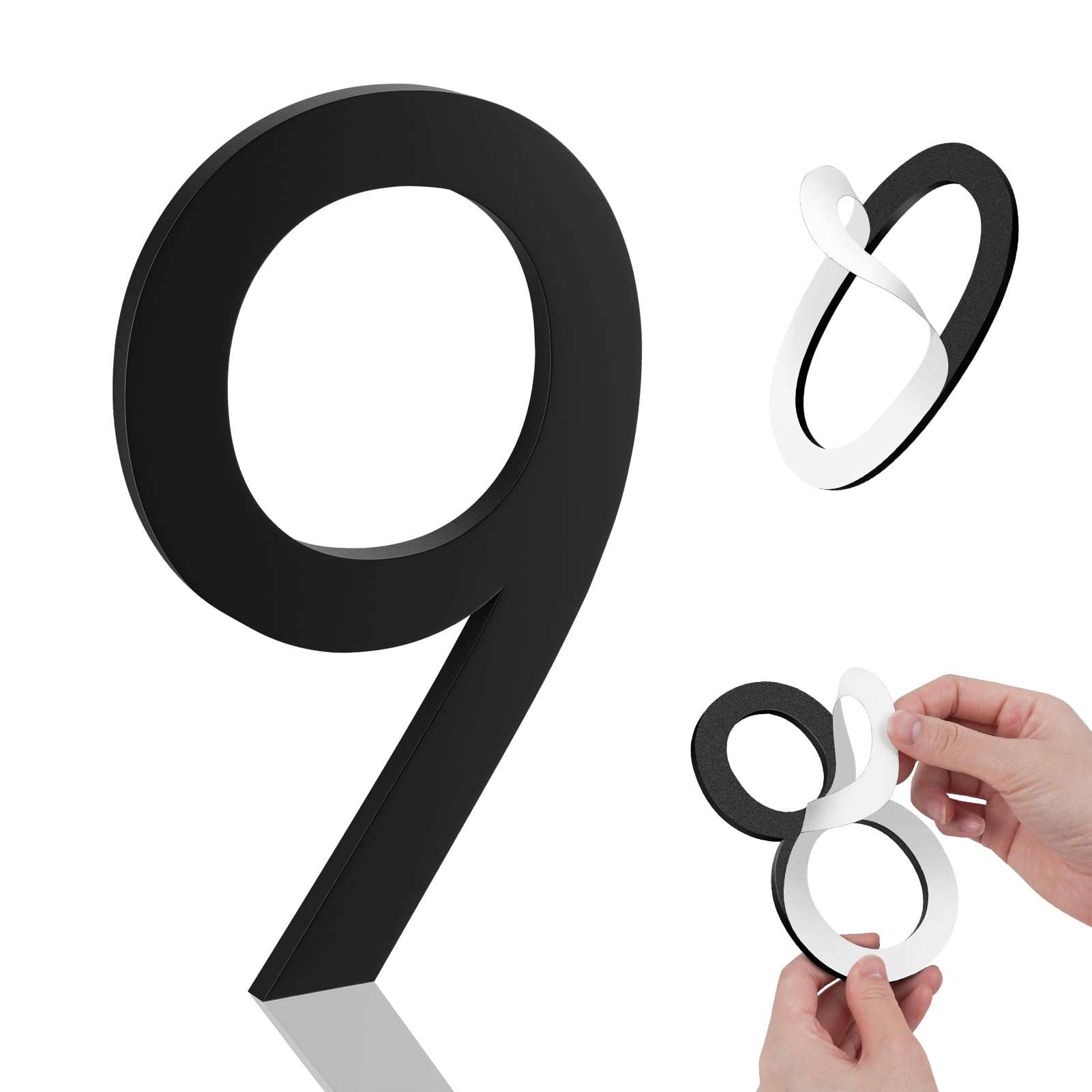 5 Inch House Numbers, Self-adhesive House Number