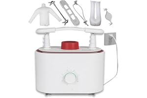 Scanovus Automatic Ironing Machine,Portable Automatic Hot Air Dryer & Iron for Shirts & Pants,Smart Hands-Free Garment Steame