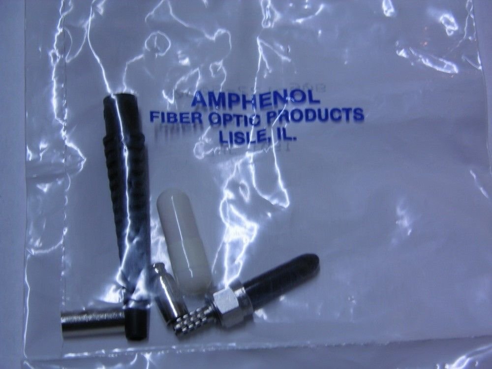 3 Amphenol 9061225000 SMA Fiber Optic Connectors Industrial & Scientific