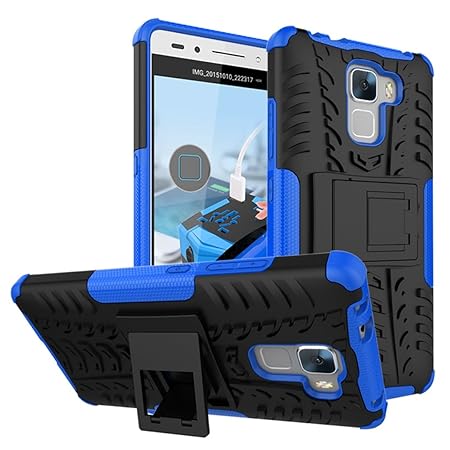 FoneExpert® Huawei Honor 7 Handy Tasche, Hülle Abdeckung Cover schutzhülle Tough Strong Rugged Shock Proof Heavy Duty Case fü