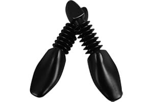 Healvian Spring Shoe Stretcher 1 Pair Adjustable Plastic Shoe Tree for Men for Women Leather Boots Display