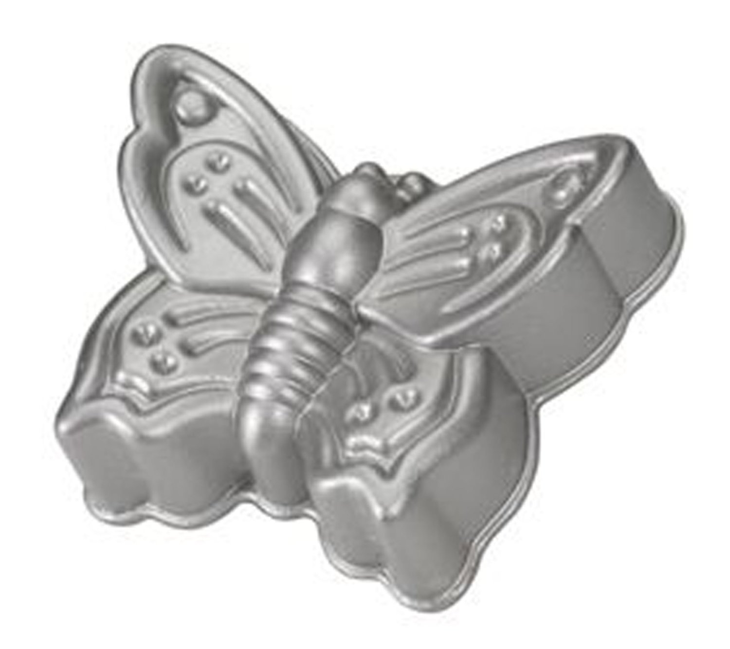 Nordic Ware Butterfly Non Stick Cake Tin, Butterfly Shaped Cake Mould, Cake Tin Made from Cast-Aluminium, Butterfly Cake Tin Made in the USA, Colour: Blue