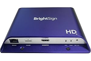 Brightsign Full HD Standard I/O Digital Signage Player HTML5 (HD224)