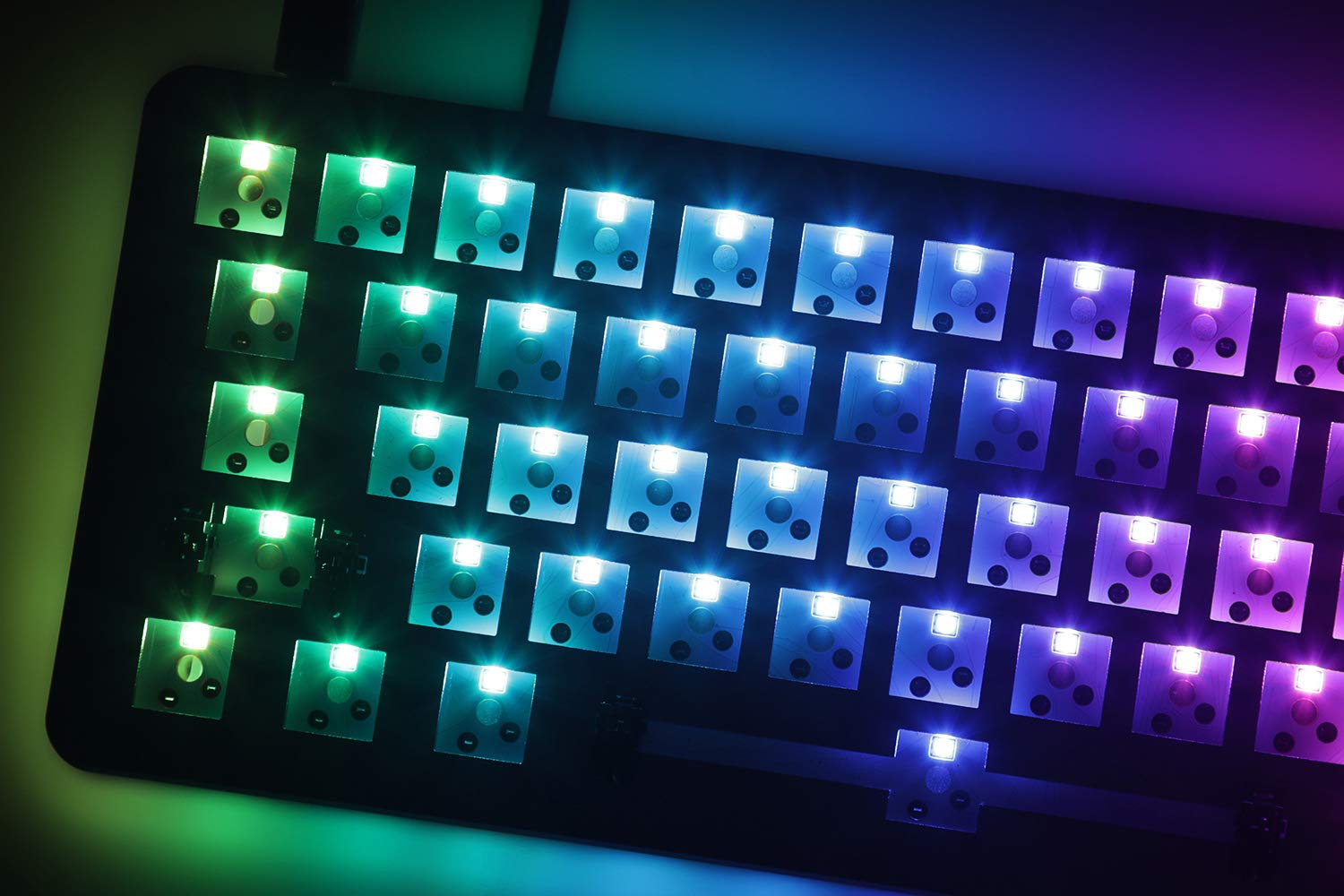Drop ALT Mechanical Keyboard — 65% (67 Key) Gaming Keyboard, Hot-Swap Switches, Programmable Macros, RGB LED Backlighting, USB-C, Doubleshot PBT, Aluminum Frame (Barebones, Black)