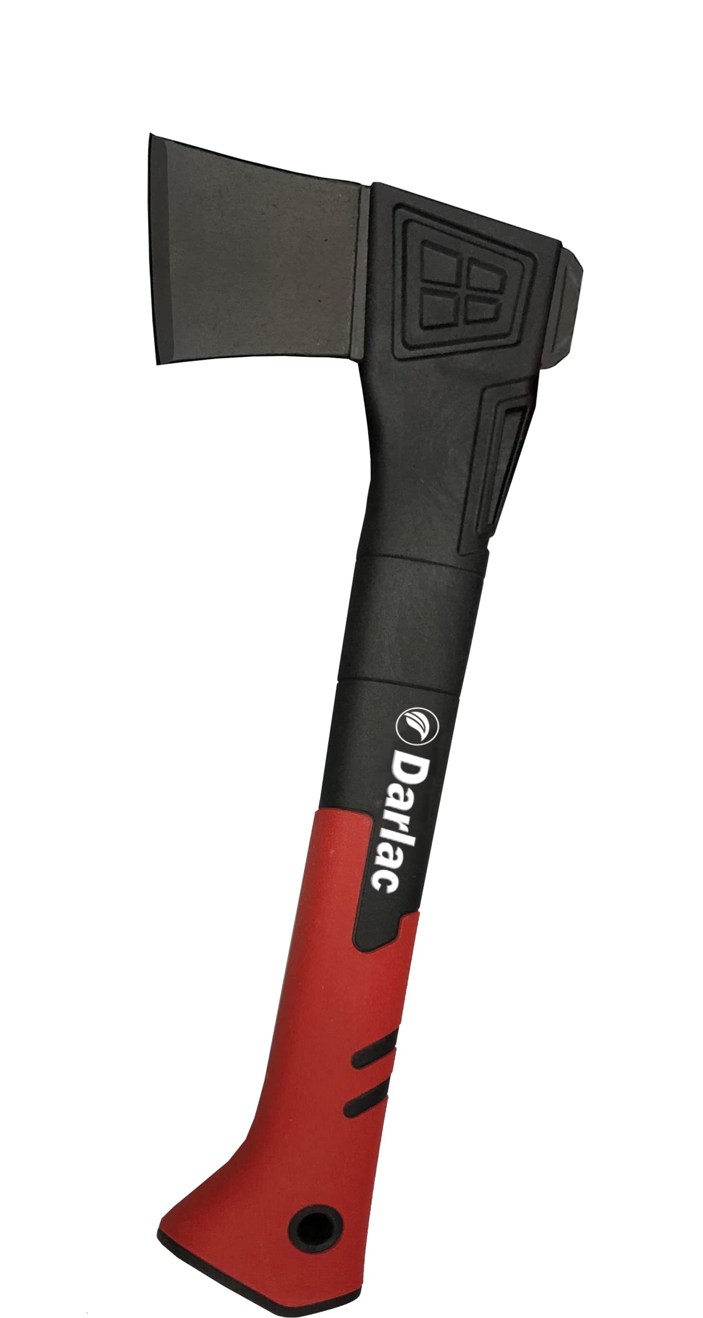 Darlac Small Chopping Axe – Lightweight Garden Axe with a Wedge-Style Head – Ideal for Chopping Logs, Trees and Branches – Built-In Sharpener