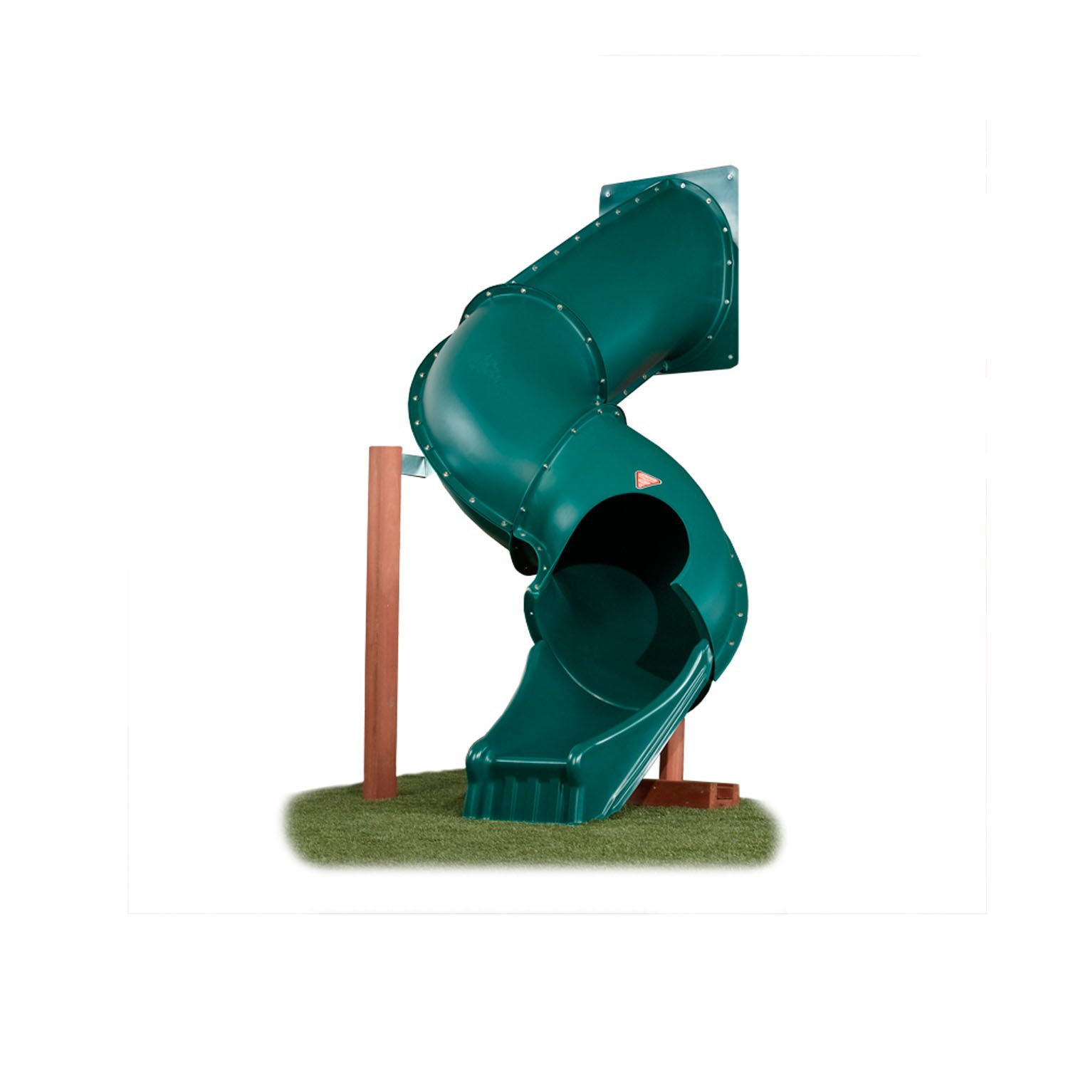 Tunnel Twister 5' Slide - Green - Image 3