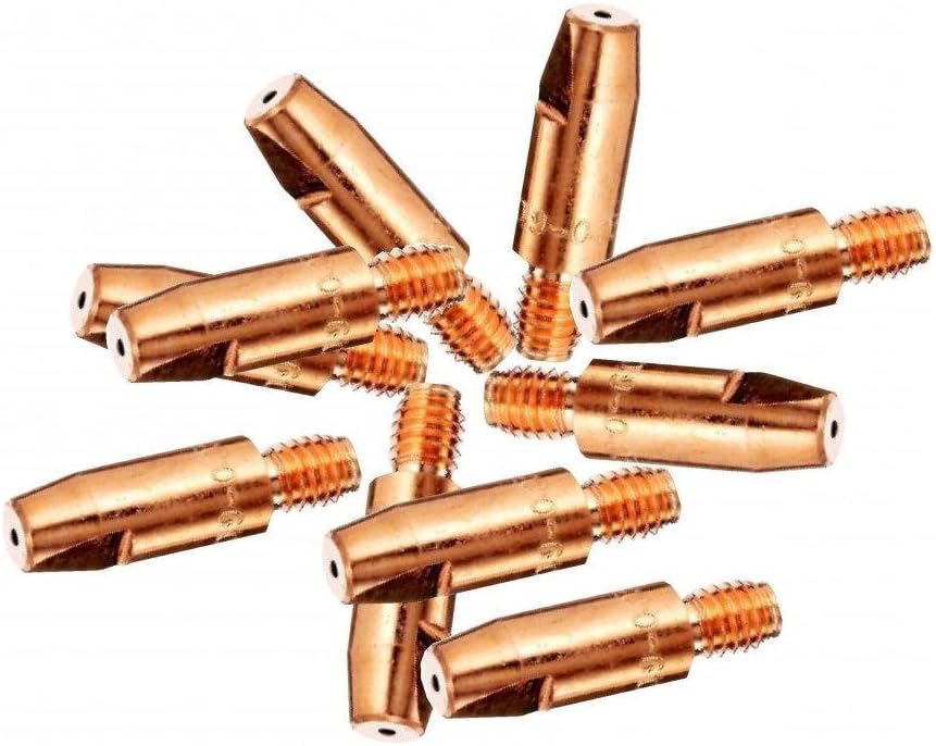 10 X 1mm Mig Euro Torch Contact Tips For MB15 MB25 MB36 Welding 10 Pack
