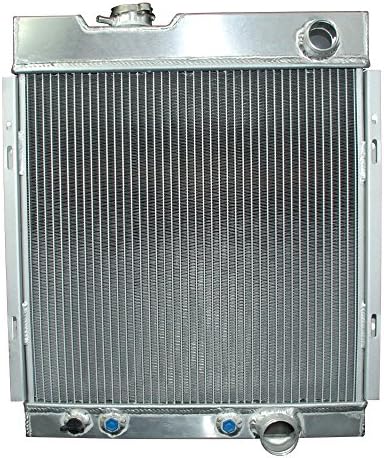 NileRoyal 3 ROW RACING FULL ALUMINUM RADIATOR FOR 1964-1966 FORD MUSTANG V8 I6 MT with MANUAL TRANSMISSION ONLY