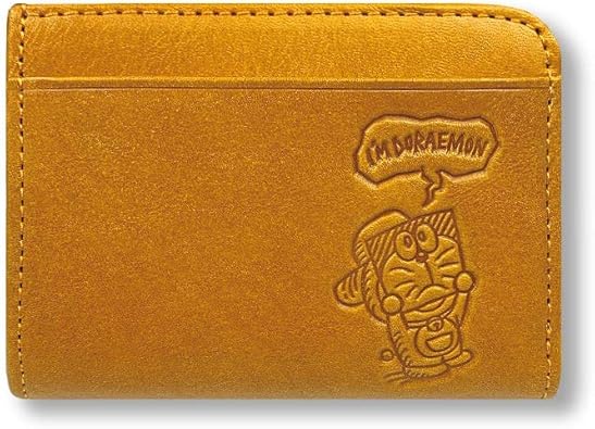 Amazon 全5色 ドラえもん 藤子プロ 高級イタリアンレザー ウォレット 小銭入れ コインケース イエロー 財布