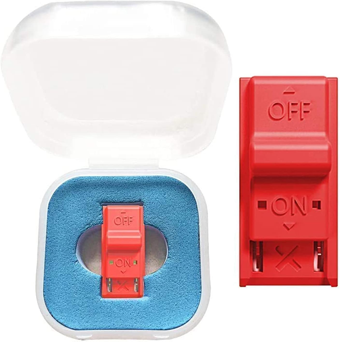 Gamer Gear RCM Jig for Nintendo Switch - Switch Joy Cons Short Connector - RCM Switch Dongle with Switch Case - Switch RCM Clip Recovery Mode for SX OS SX PRO - Joycon Jig for NS Modification