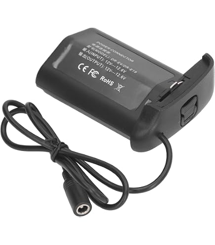 HQRP AC Adapter & DC Coupler Kit For Canon ACK-E4 – Perfect For EOS-1D Mark III, Mark IV Cameras