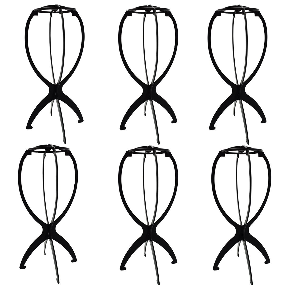 6pcs Sonline Nuovo supporto del basamento pieghevole stabile durevole per  parrucca di capelli e cappello Scaffali e scatole porta cappelli Casa e  cucina berjaya.edu.my