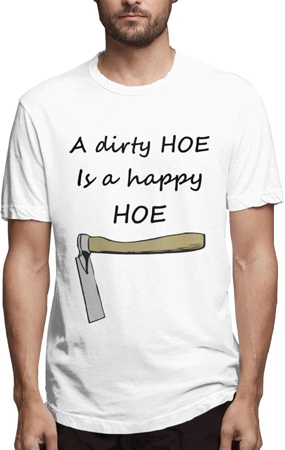 Nonbrand A Dirty Hoe is A Happy Hoe Printed Men's Short