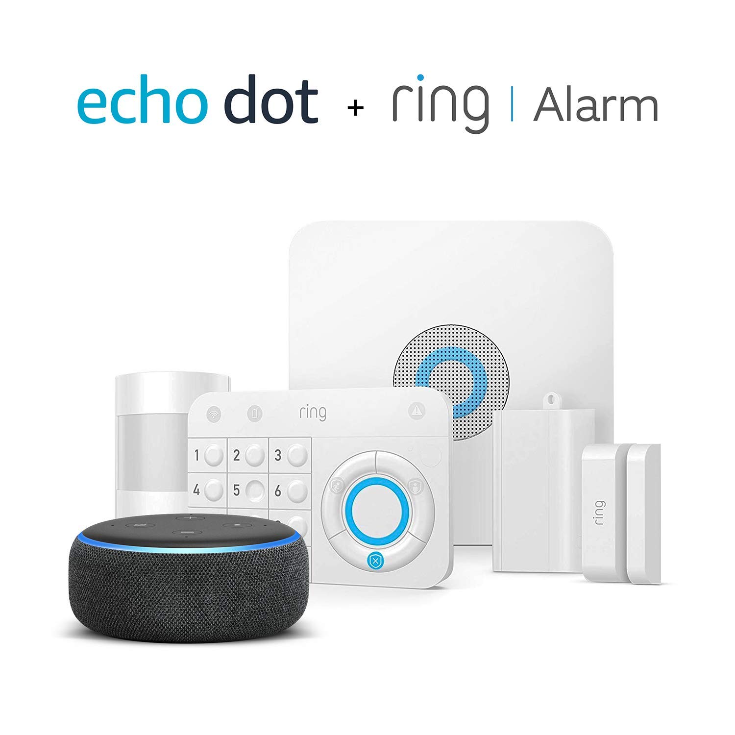 Ring Alarm 5 Piece Kit (1st Gen) with Echo Dot Amazon.ca Amazon Devices