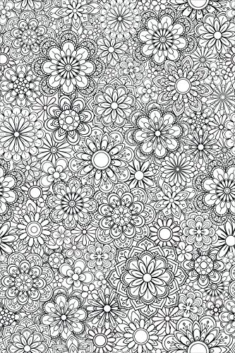 Wall Pops WPK2183 Marigold Floral Coloring Wall Decal