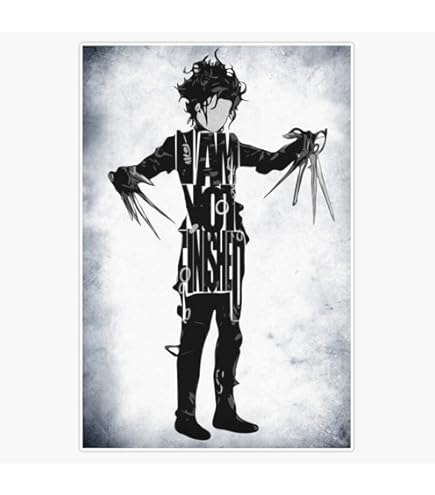 Edward Scissorhands" Sticker For Sale By By-yamselle
