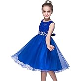 DreamHigh Sequined Flower Girls Party Pegant Dress