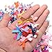 Kocome 100pcs Mini Satin Ribbon Flowers Bows Gift DIY Craft Wedding Decoration Ornament