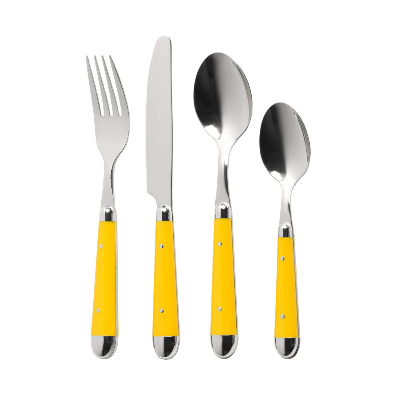 Cutlery set High Quality Stainless Steel In Yellow colour New Style