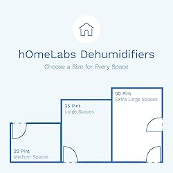 hOmeLabs 4500 Sq. Ft. Energy Star Dehumidifier with